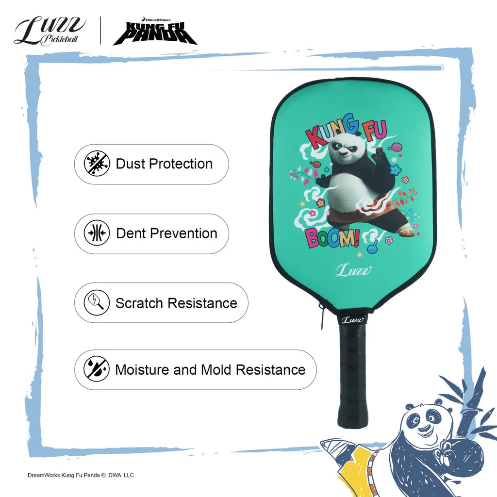 Luzz Kung Fu Panda Cannon Pickleball Paddle & Cover