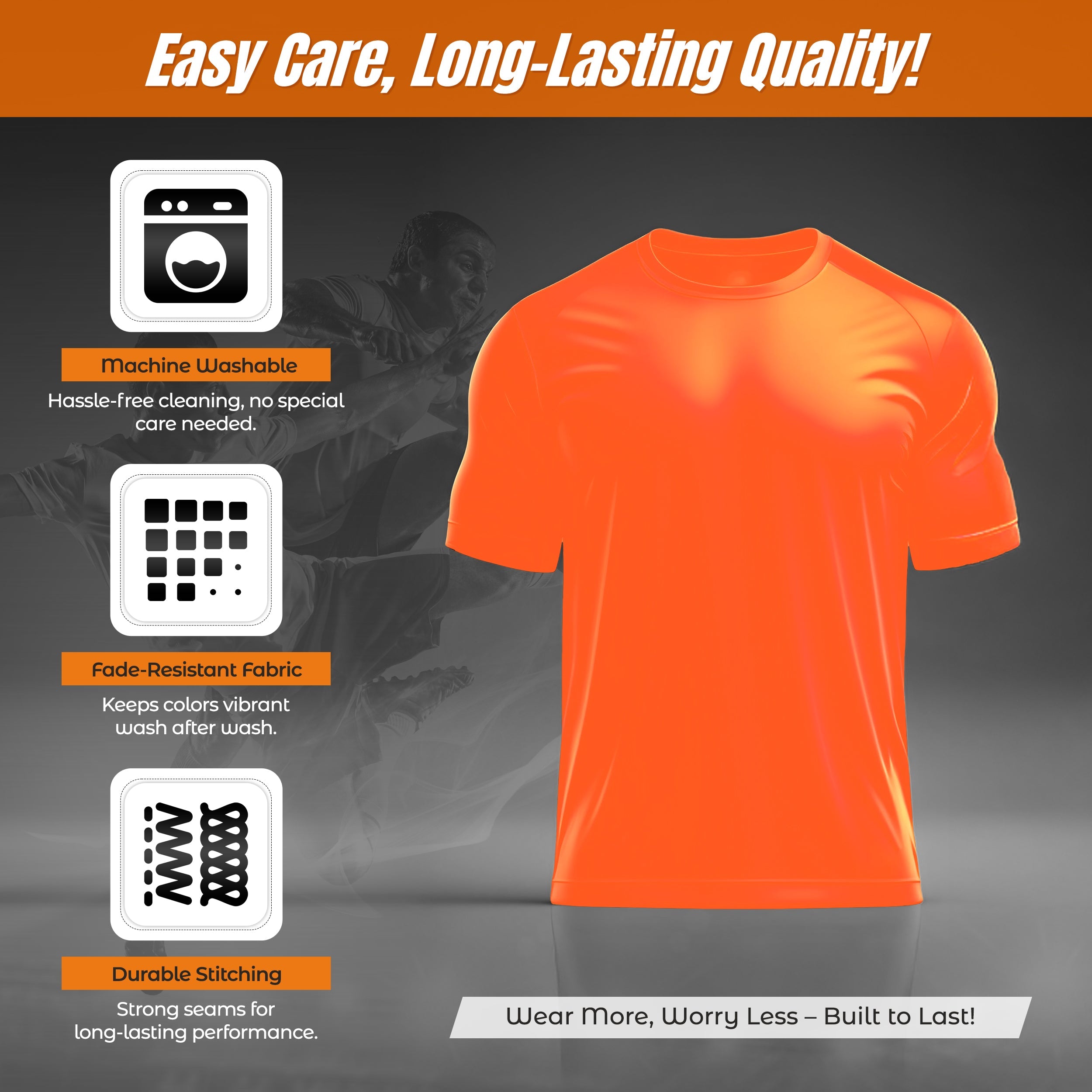 Performance T-Shirt Neon-Orange