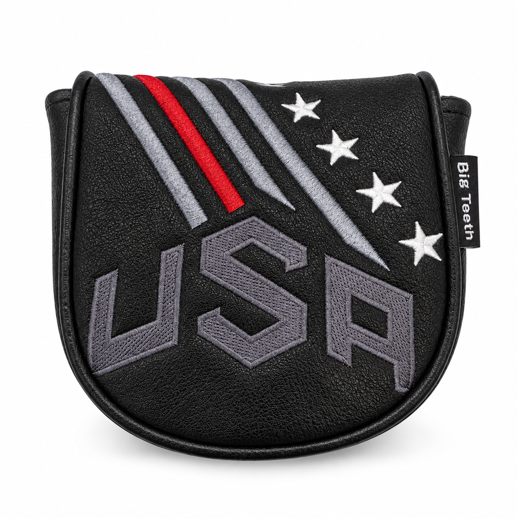 USA Red Stripe DF3 Center-Shaft Mallet Putter Cover