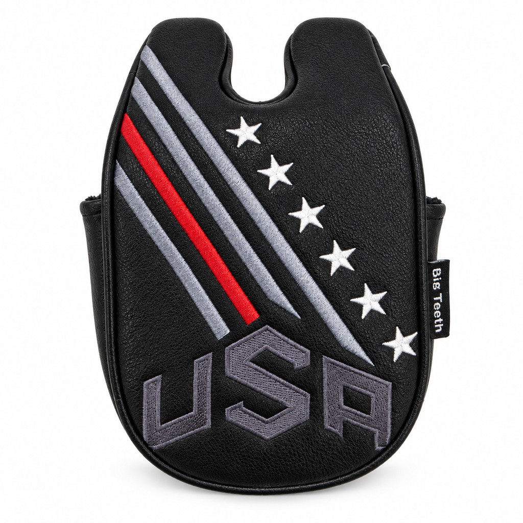 USA Red Stripe DF3 Center-Shaft Mallet Putter Cover
