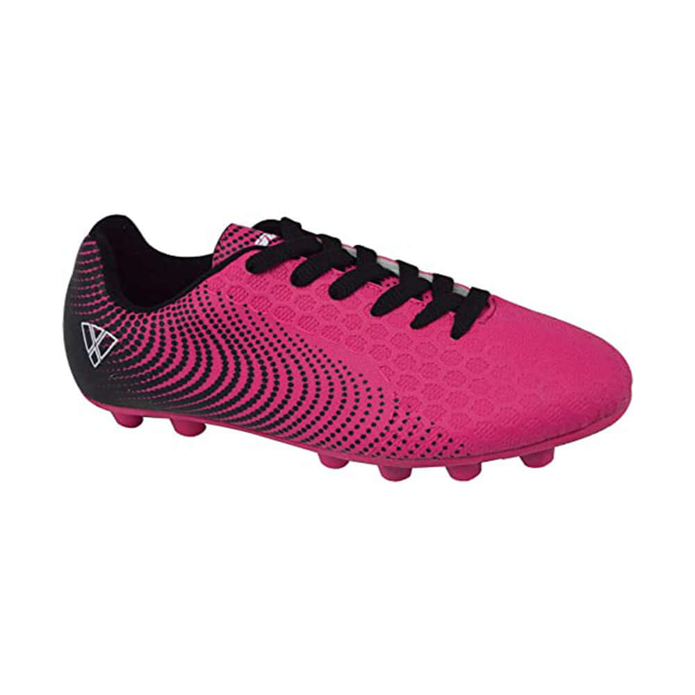 Vizari Stealth Firm Ground Soccer Shoes – Pink/Black