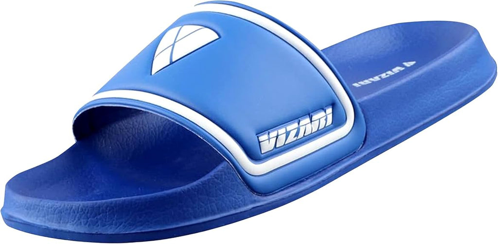 Adult Soccer Slide Sandals - Blue