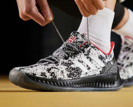 adidas Men's Basketball HARDEN B/E X Silver Metalic Shoes