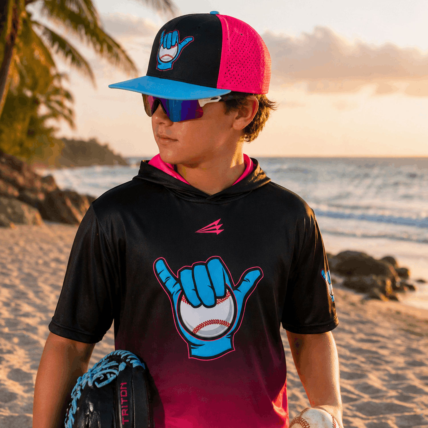 Baseball Dudes HyperMAX Short Sleeve Hoodie