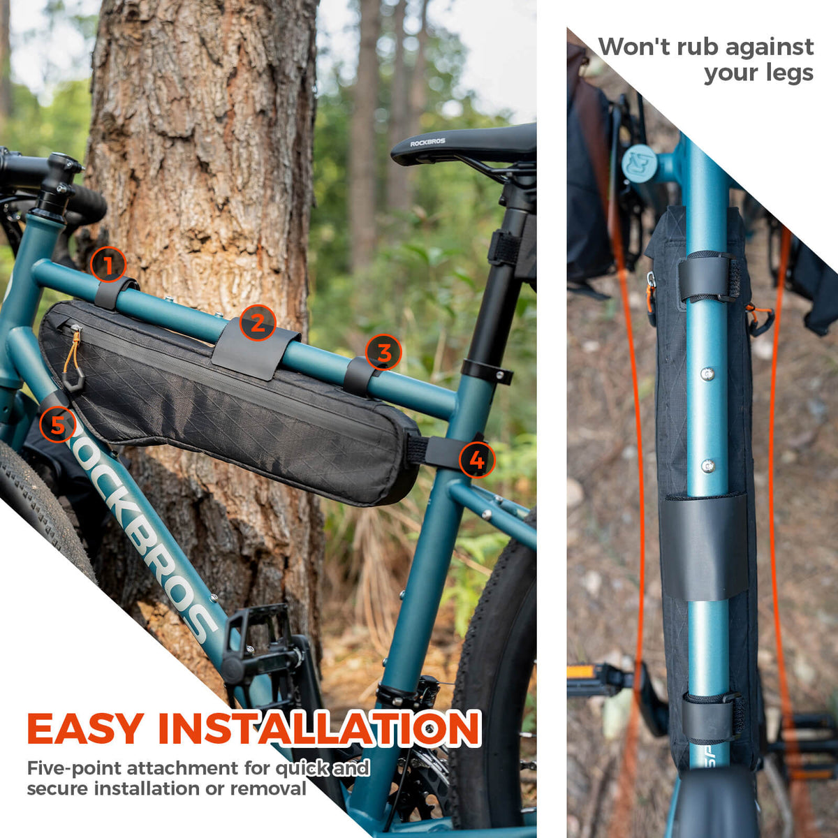 Bike Down Tube Bag 3.5L/4.2L/5L