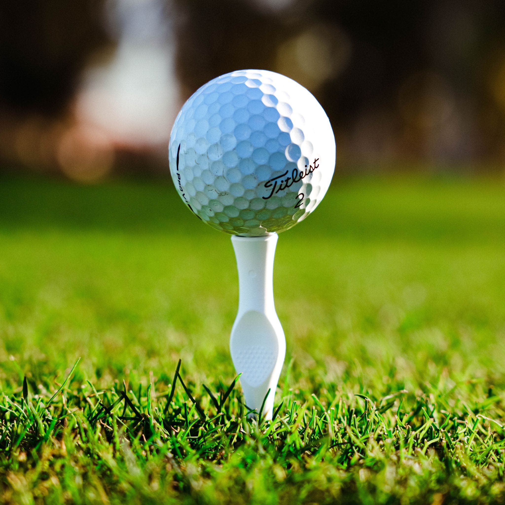 3'' Divot Tee – White – Step Up Golf Tee & Divot Repair Tool
