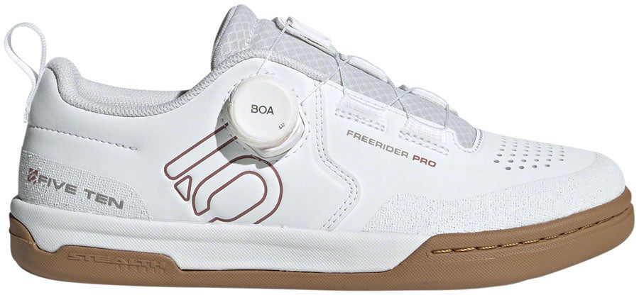 Five Ten Freerider Pro BOA Flat Shoes - Women's  FTWR White/Warm Clay/Gray Three 6
