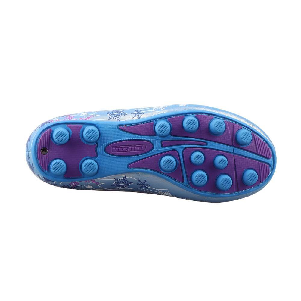 Vizari Sports Frost 3 Youth Firm Ground Soccer Cleats for Natural Grass and Outdoor Play- Blue