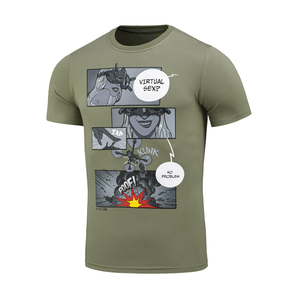M-Tac T-Shirt Comics Drone Girl