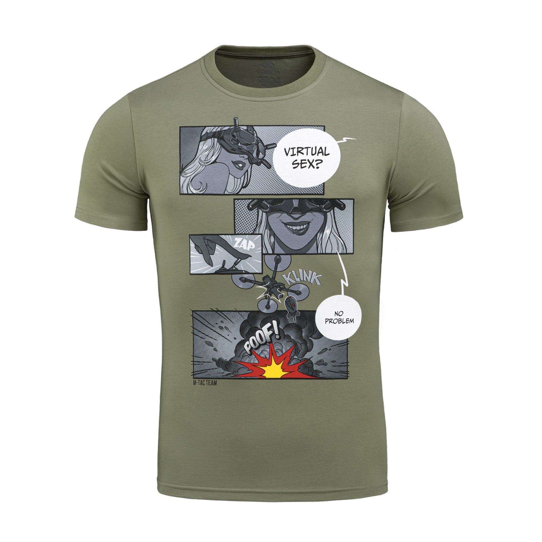 M-Tac T-Shirt Comics Drone Girl