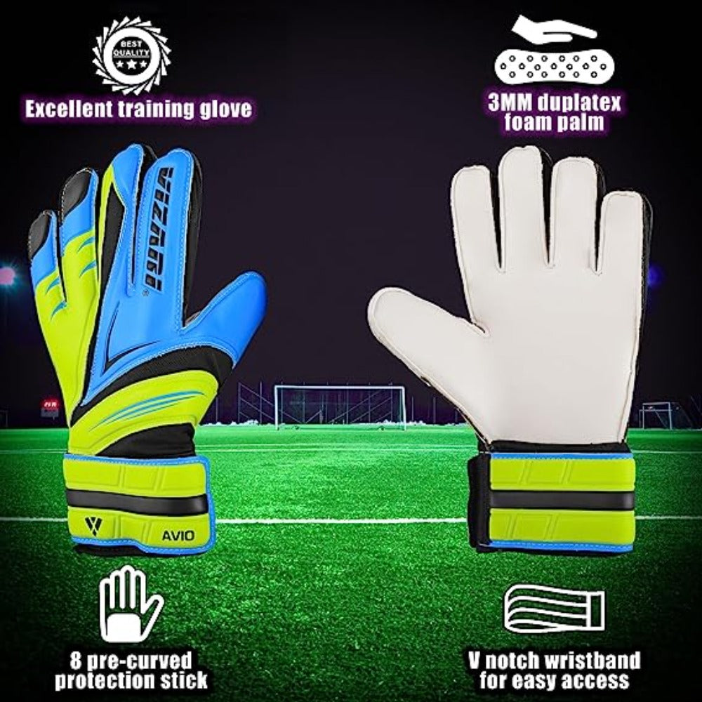 Avio F.P. Goalkeeping Glove-Blue/Green