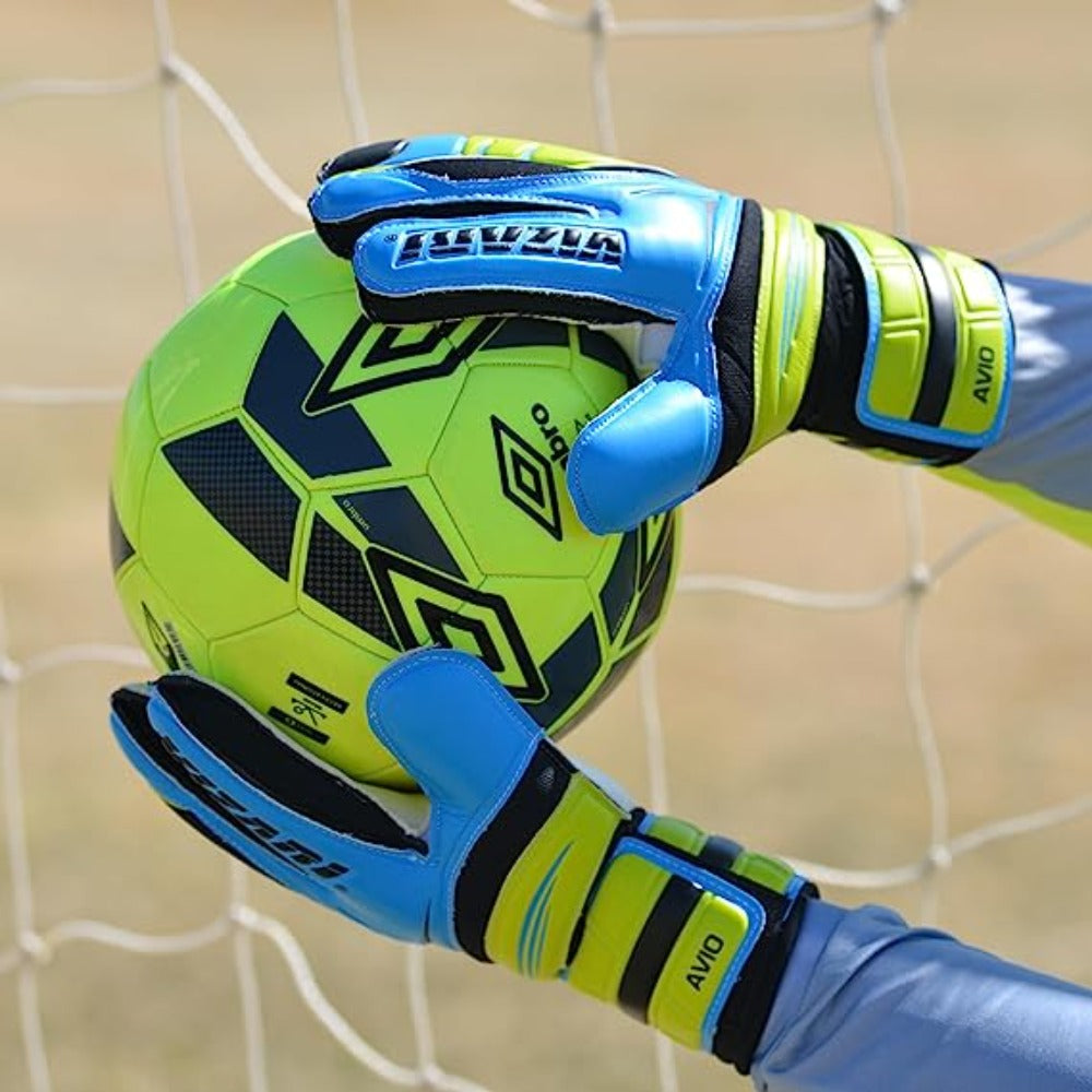 Avio F.P. Goalkeeping Glove-Blue/Green