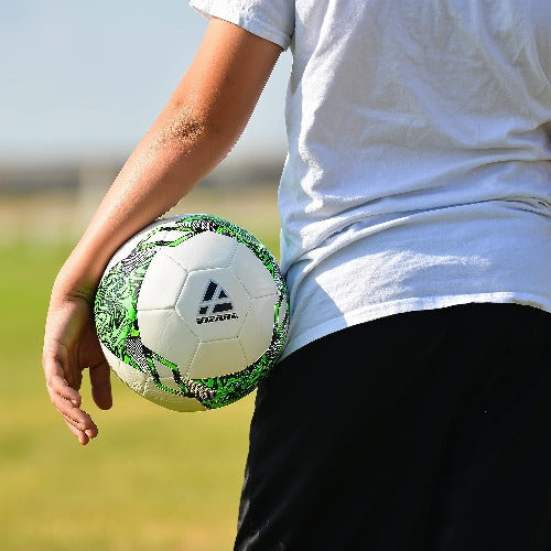 Toledo Soccer Ball-White/Neon Green