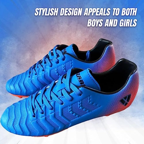 Laguna JR. Firm Ground Soccer Shoes -Royal Blue/Orange