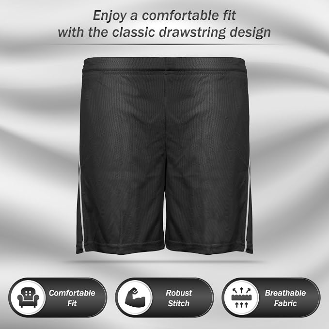 Vizari Napa Soccer Shorts – Black