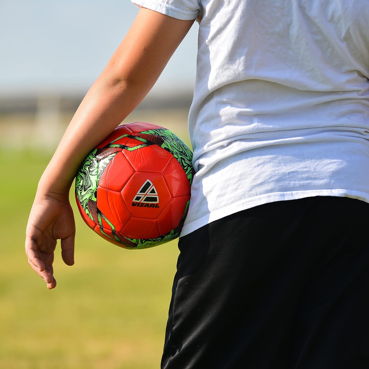 Toledo Soccer Ball-Red/Green