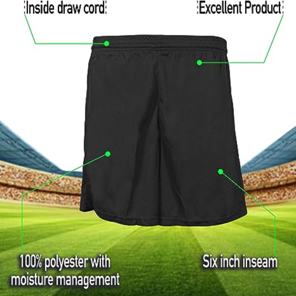 Napa Soccer Shorts-Black