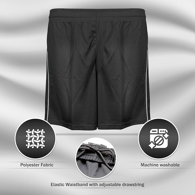 Vizari Napa Soccer Shorts – Black