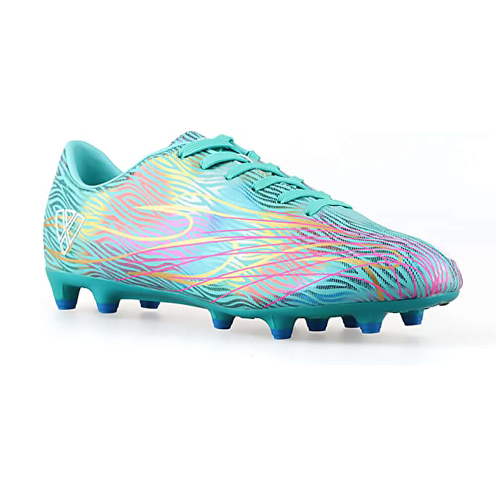 Ladera Firm Ground Soccer Shoes-Aqua