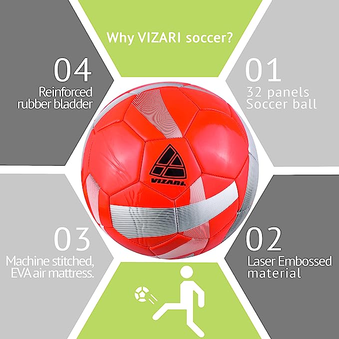 Hydra Soccer Ball-Red