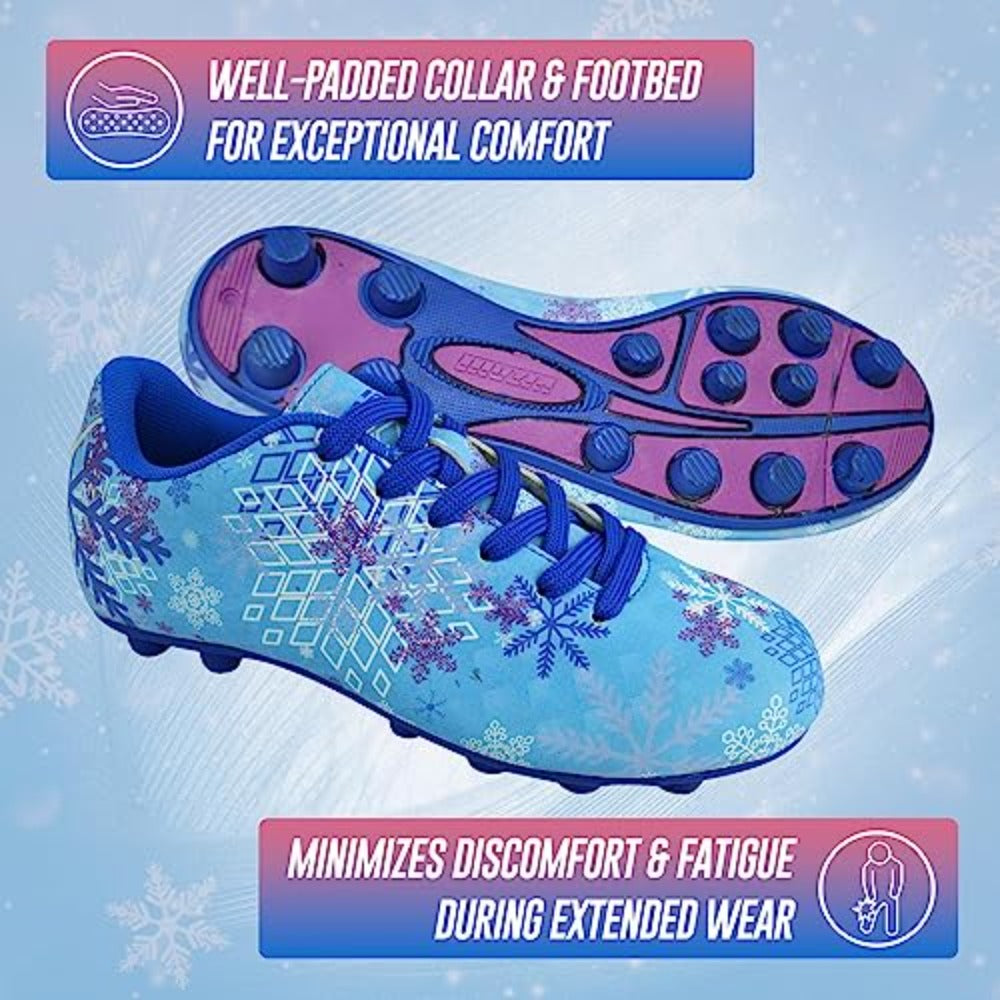Frost 2 Firm Ground Soccer Shoes -Blue/Purple