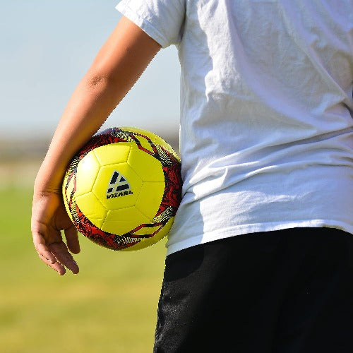 Toledo Soccer Ball-Neon Yellow/Red