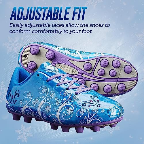 Frost Firm Ground Soccer Shoes -Blue/Purple