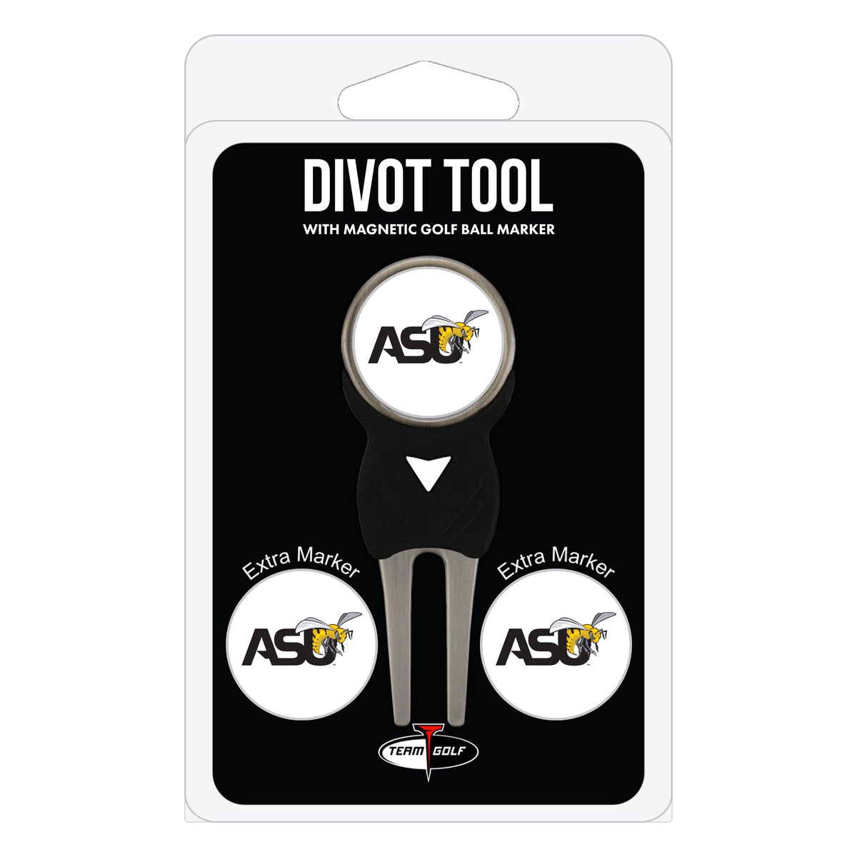 Alabama State Hornets Divot Tool + 3 Ball Markers