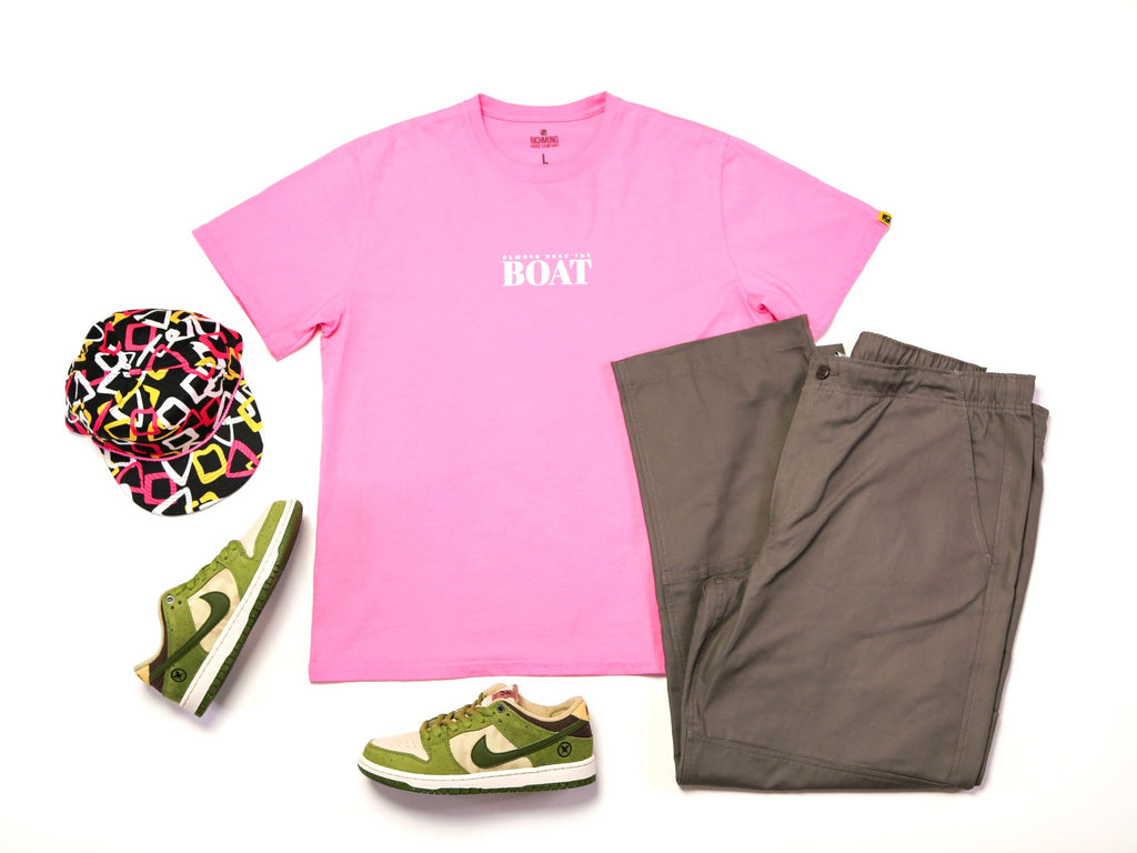 Always Rock The Boat T - Pink Cloud