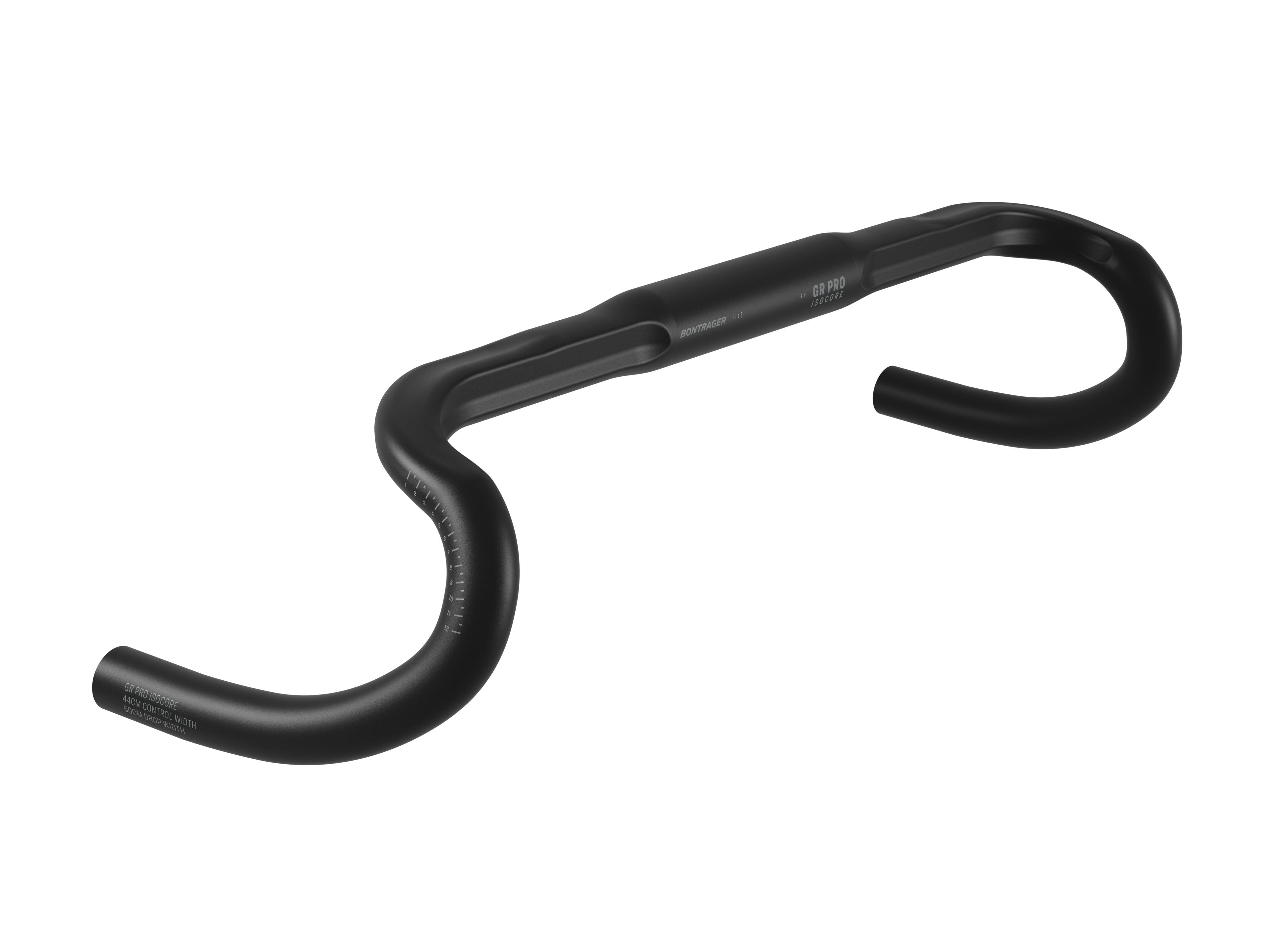 Bar Bontrager GR Pro ISOCORE Quest Carbon 42/48 Black/Grey