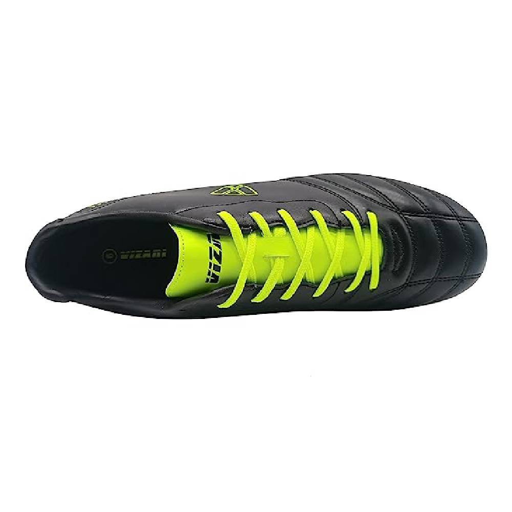 Redondo Firm Ground Soccer Shoes-Black/Green