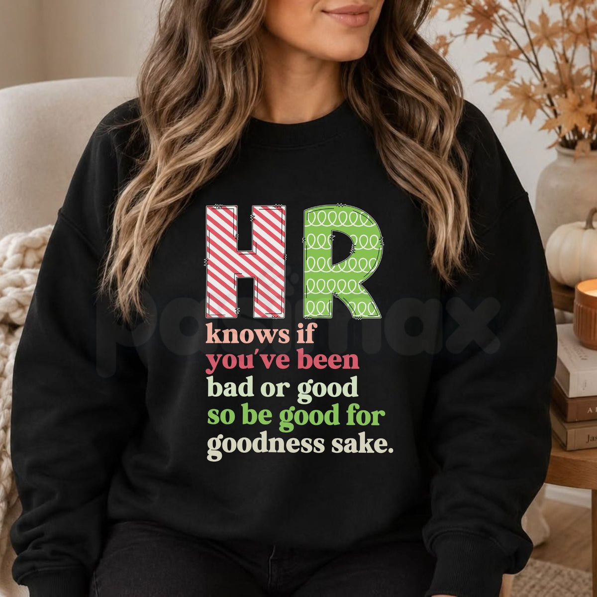 Christmas HR Santa Belt Sweatshirt | Funny Corporate Holiday Crewneck