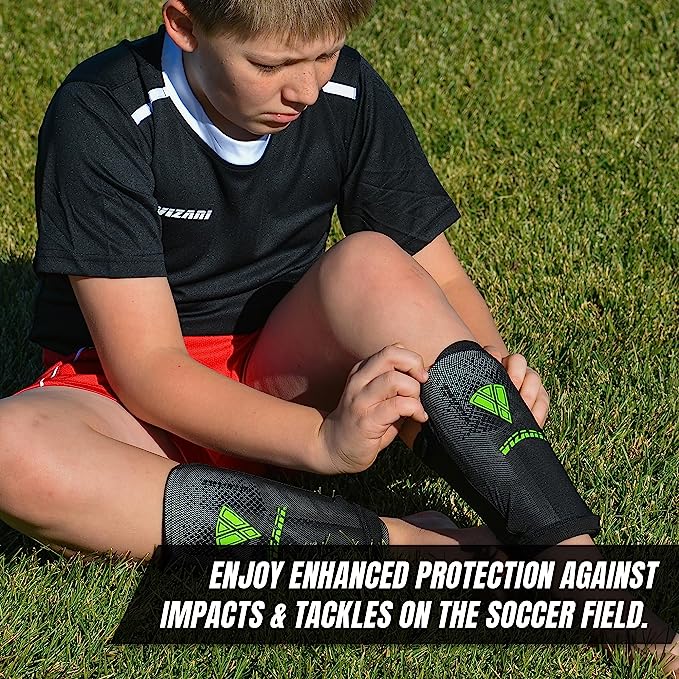 Vector Soccer Shin Guard-Black
