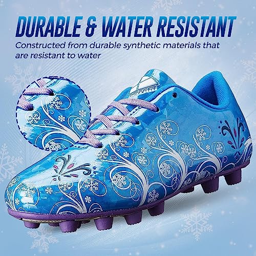 Frost Firm Ground Soccer Shoes -Blue/Purple