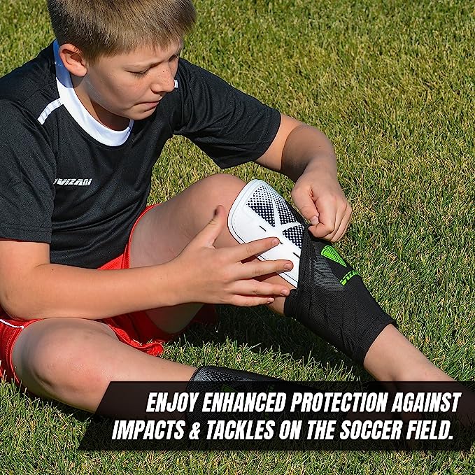Vector Soccer Shin Guard-White