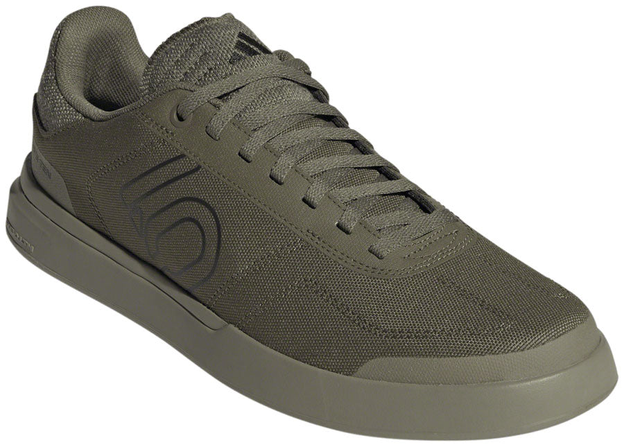 Five Ten Sleuth Deluxe Canvas Flat Shoes - Men's Focus Olive/Core BLK/Orbit Green 11.5
