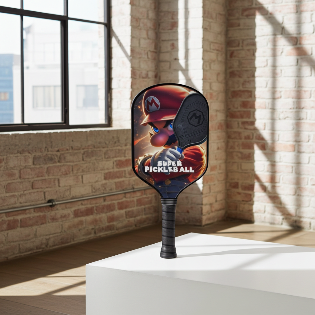 King Bowser #2 - Mario Brothers - Pickleball Paddle