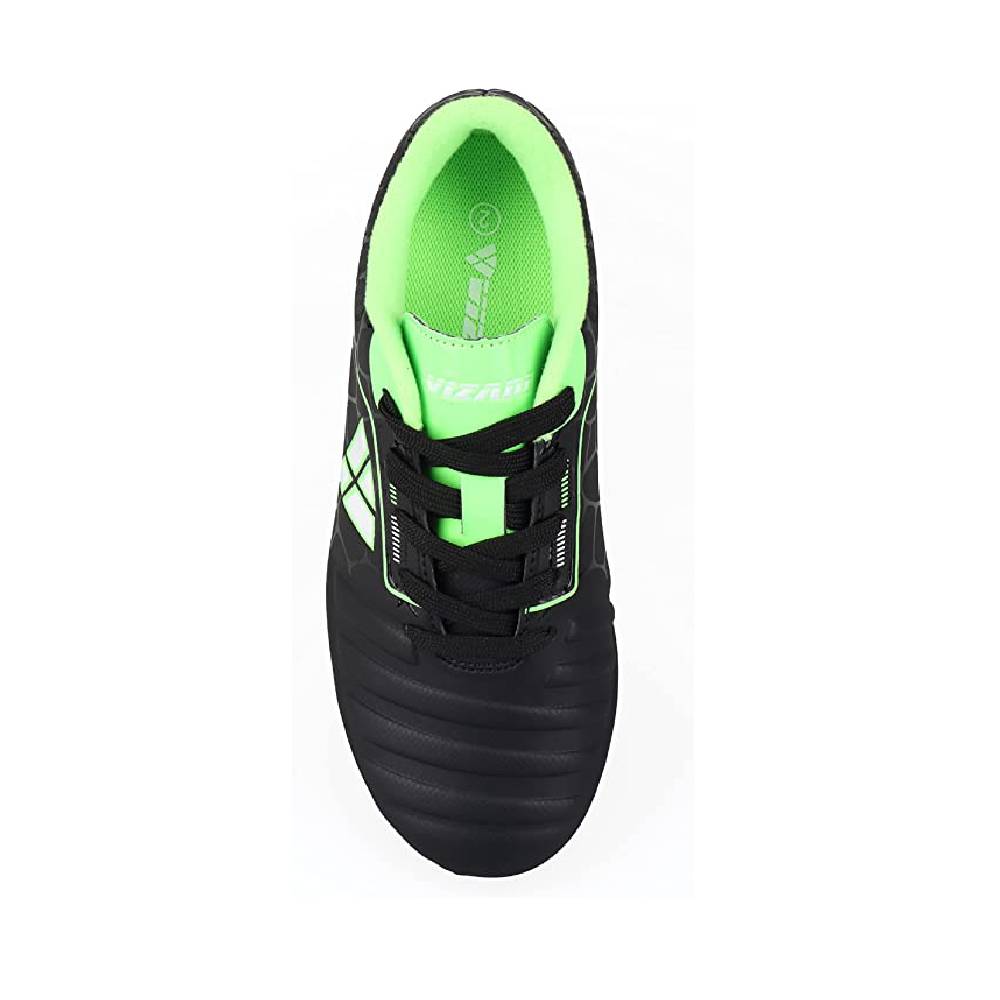 Catalina JR. Firm Ground Soccer Shoes -Black/Green/White