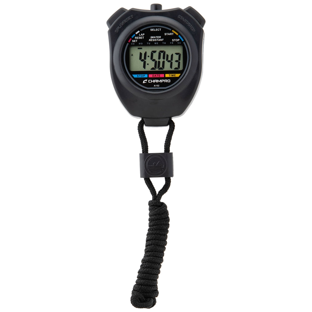 WATER RESISTANT STOP WATCH