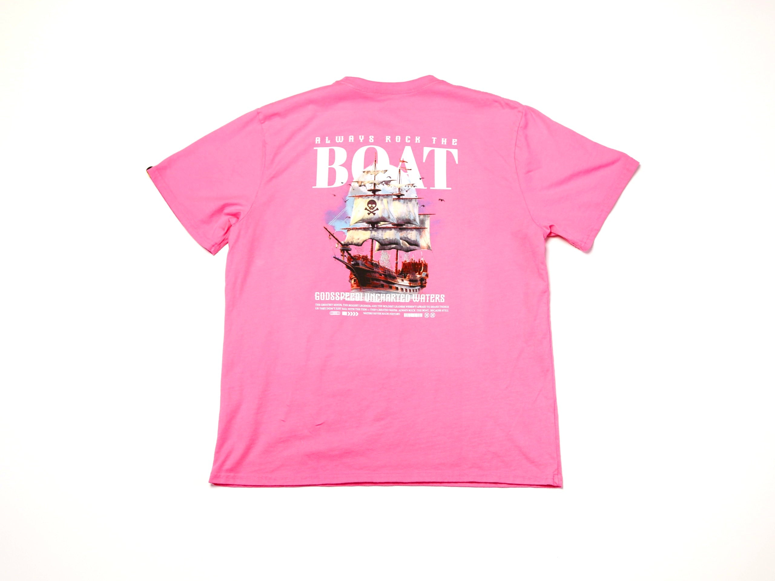 Always Rock The Boat T - Pink Cloud