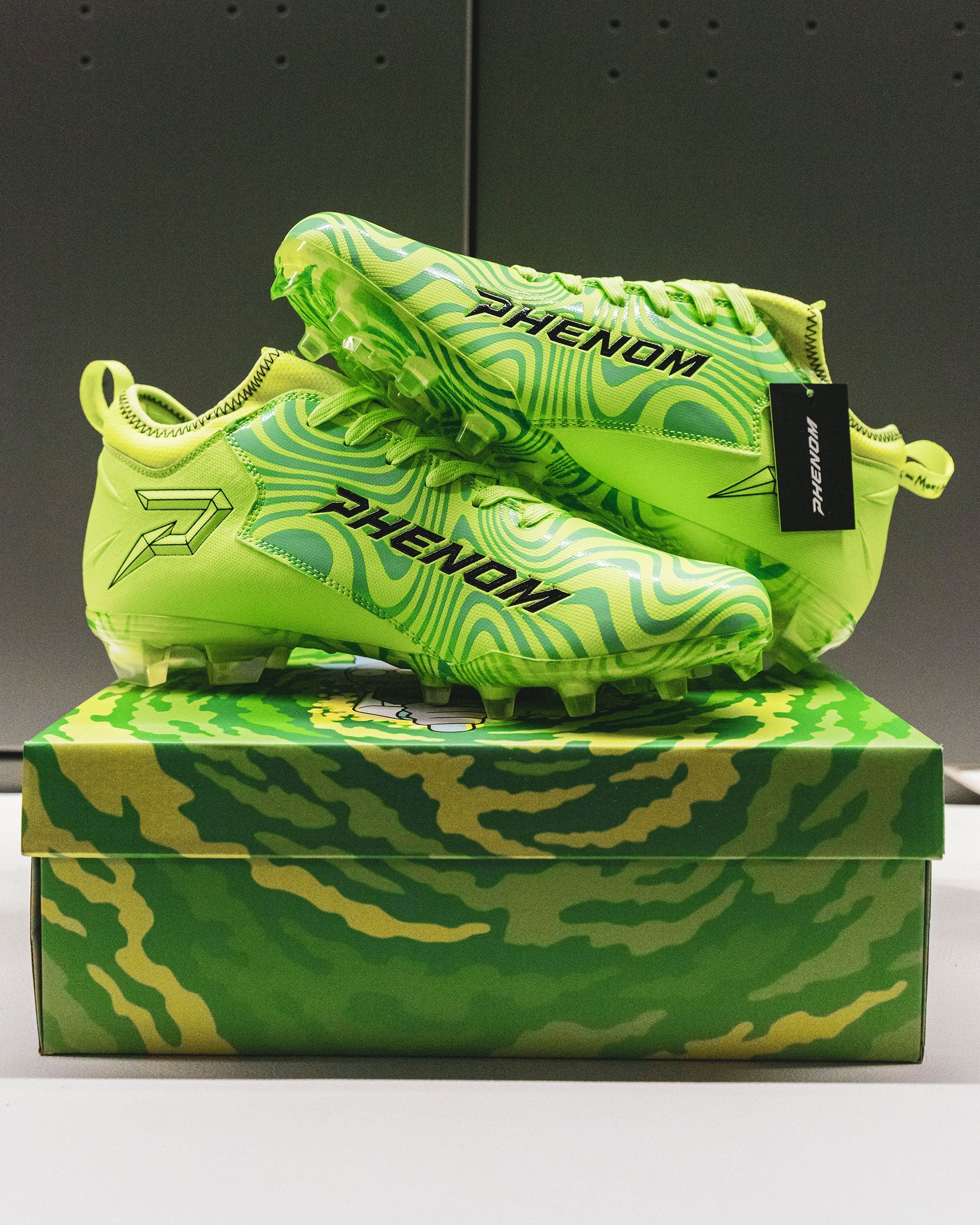 Phenom Elite Rick and Morty Cleats — Quantum Speed 2.0