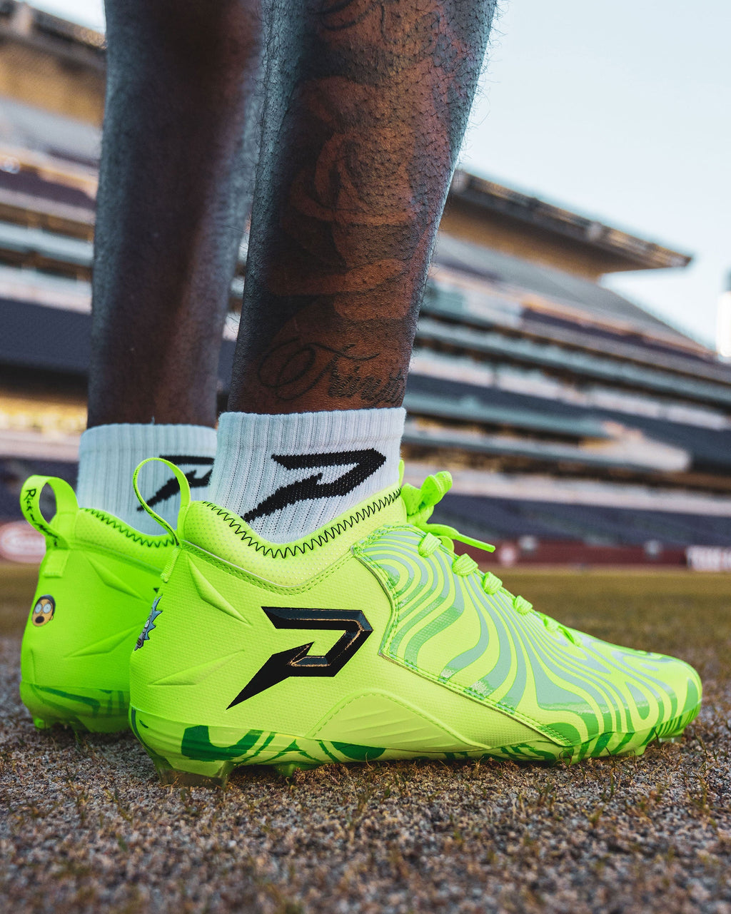 Phenom Elite Rick and Morty Cleats — Quantum Speed 2.0