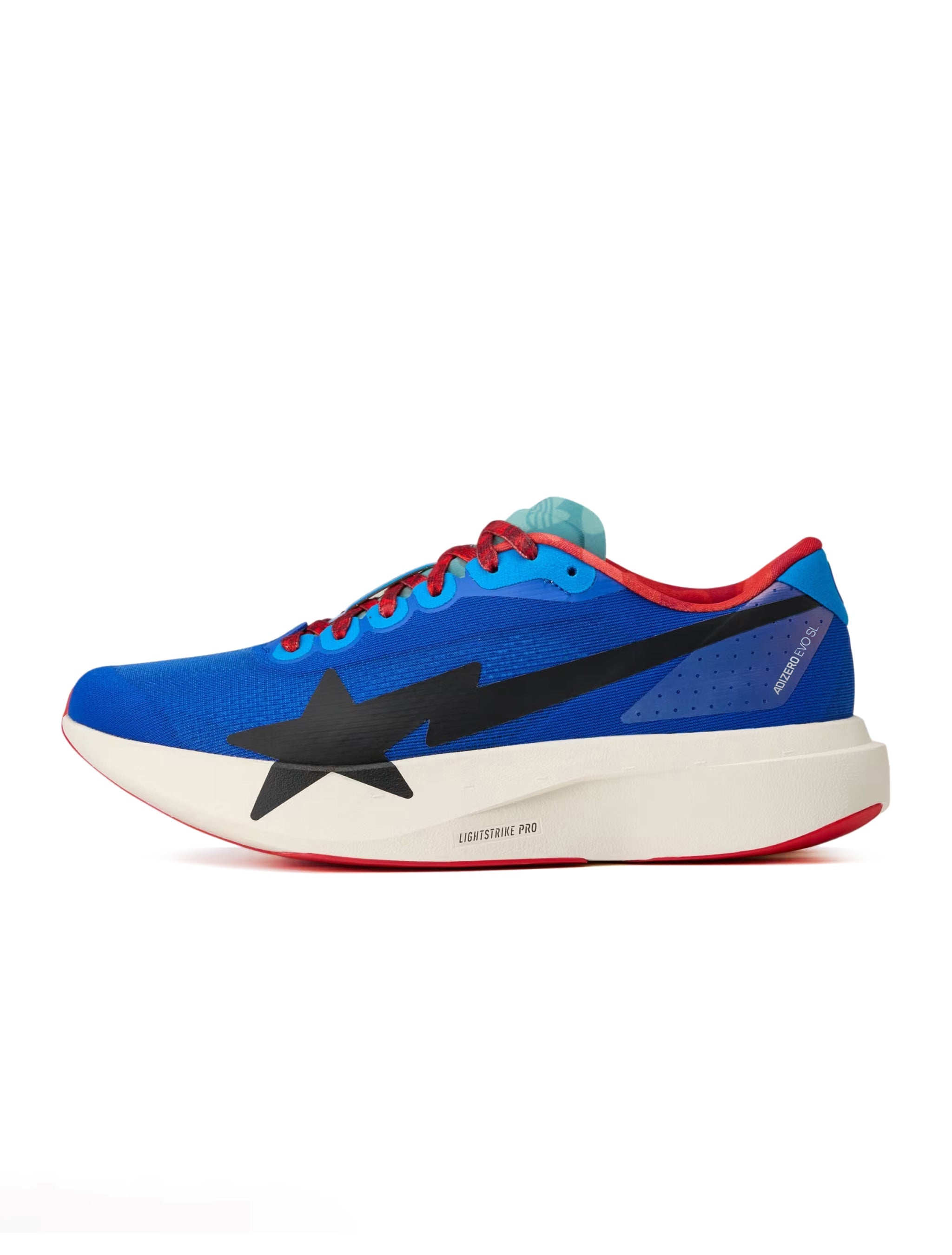 Adidas x Bape Mens Adizero Evo - Power Blue/Collegiate Green