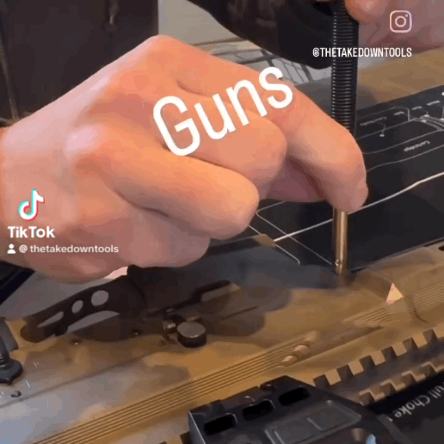 The AR-Takedown Tool ™ - The AR-15 Multi Tool & AR-15 disassembly tool (AR-TT ™)