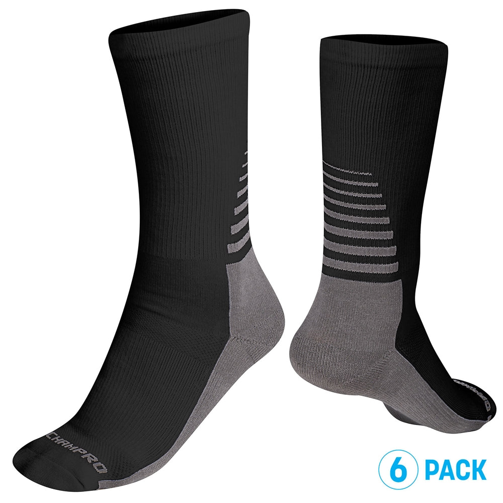 RIVAL CREW SOCK - 6 PACK