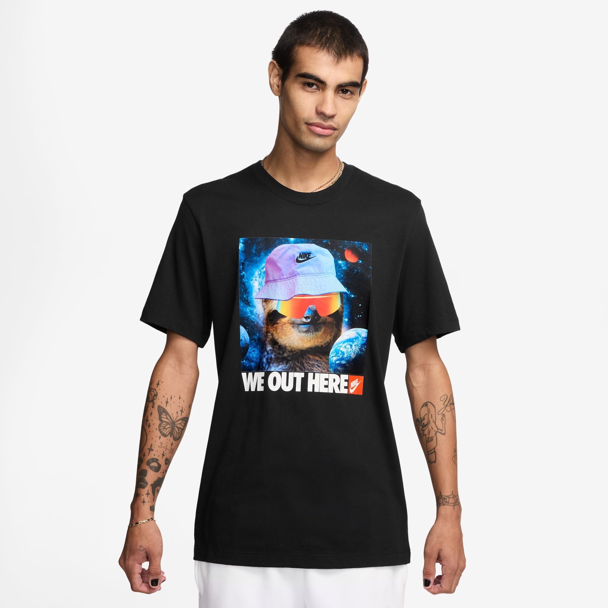 Nike Mens Sportswear Tee - Black - We Out Here