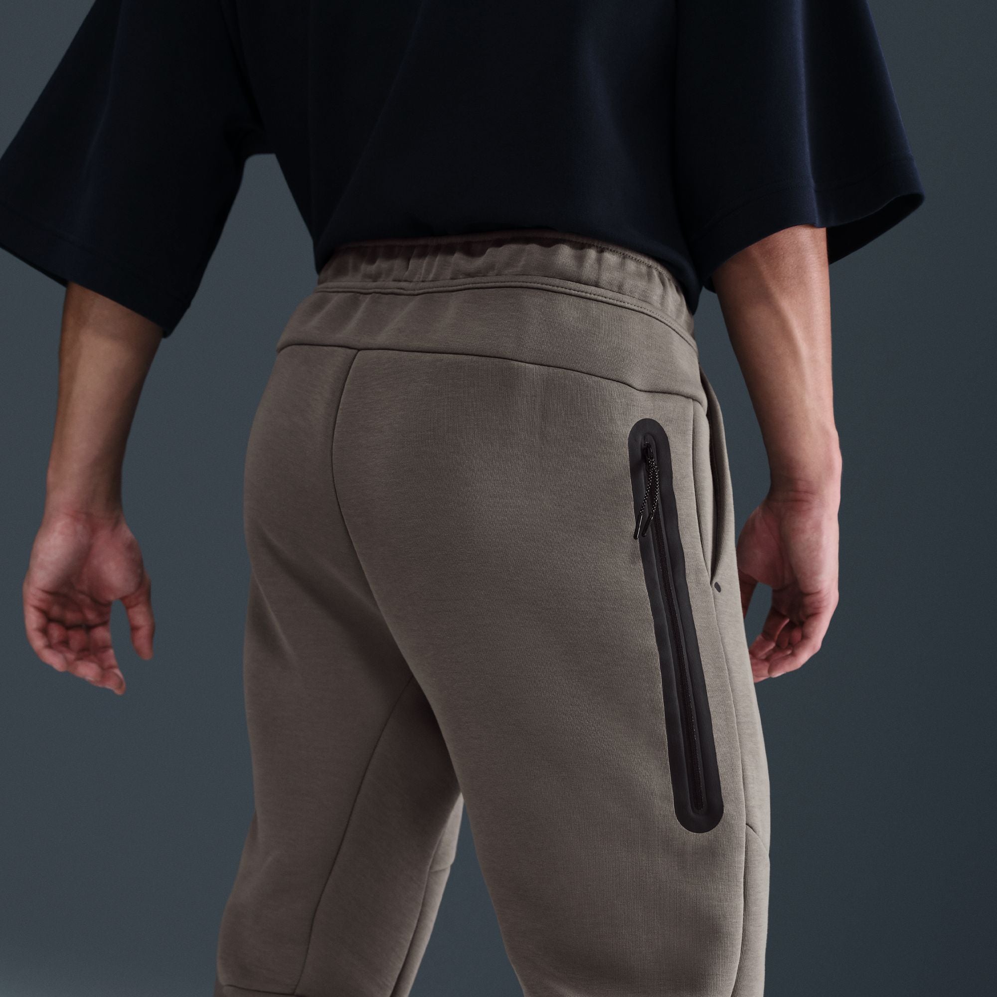 Nike Mens Tech Fleece Joggers - Cave Stone