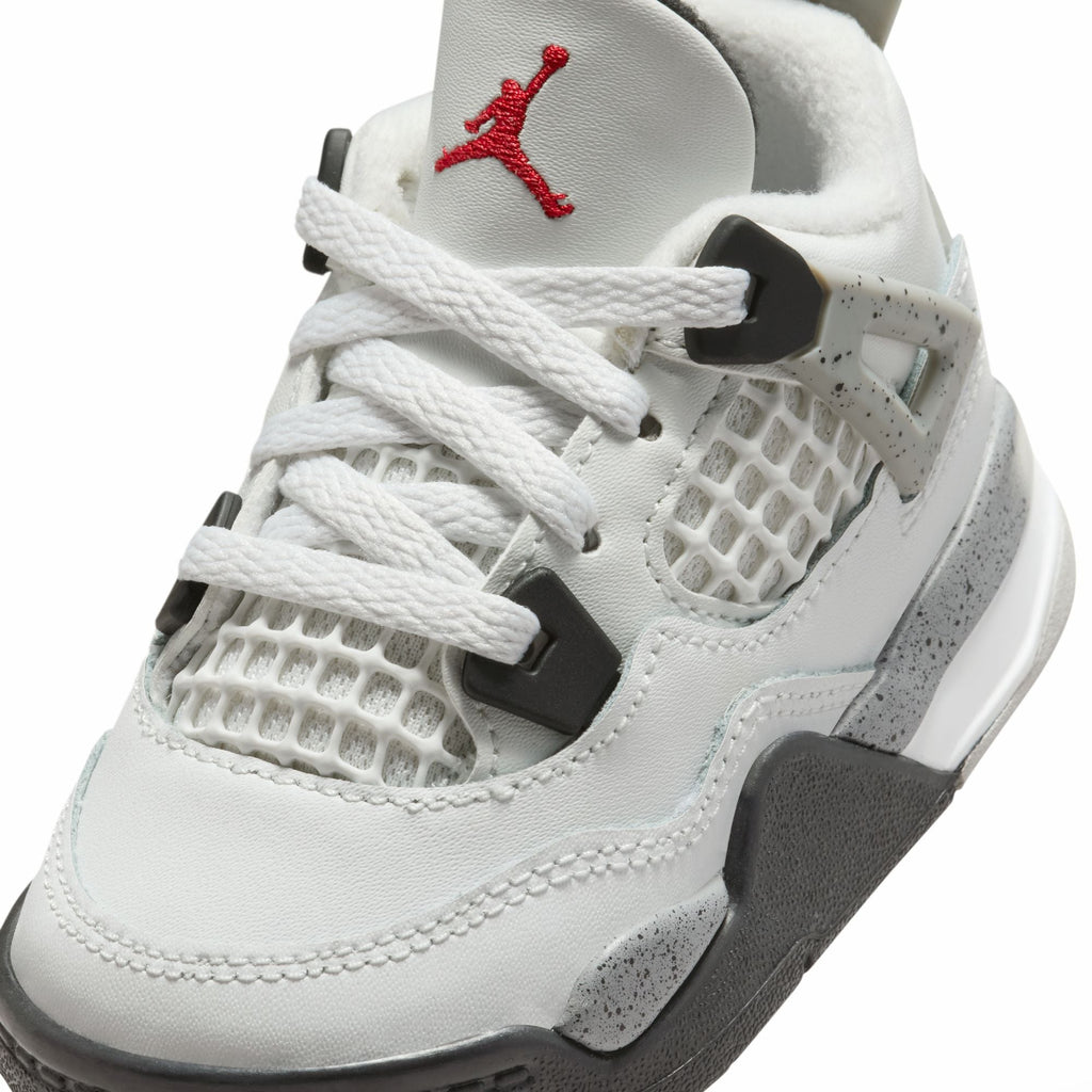 Air Jordan (TD) 4 Retro - White Cement