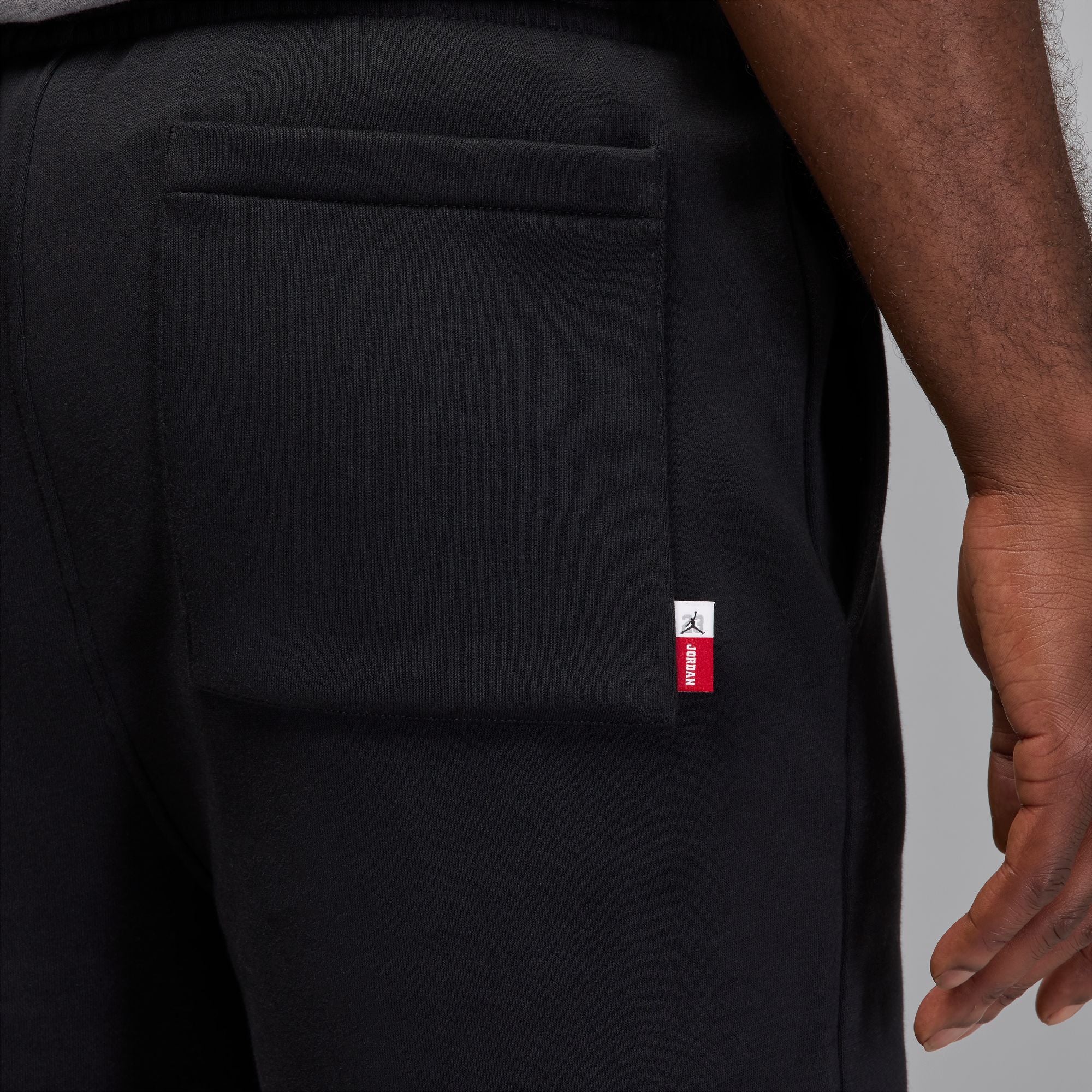 Air Jordan Mens Brooklyn Fleece Shorts - Black