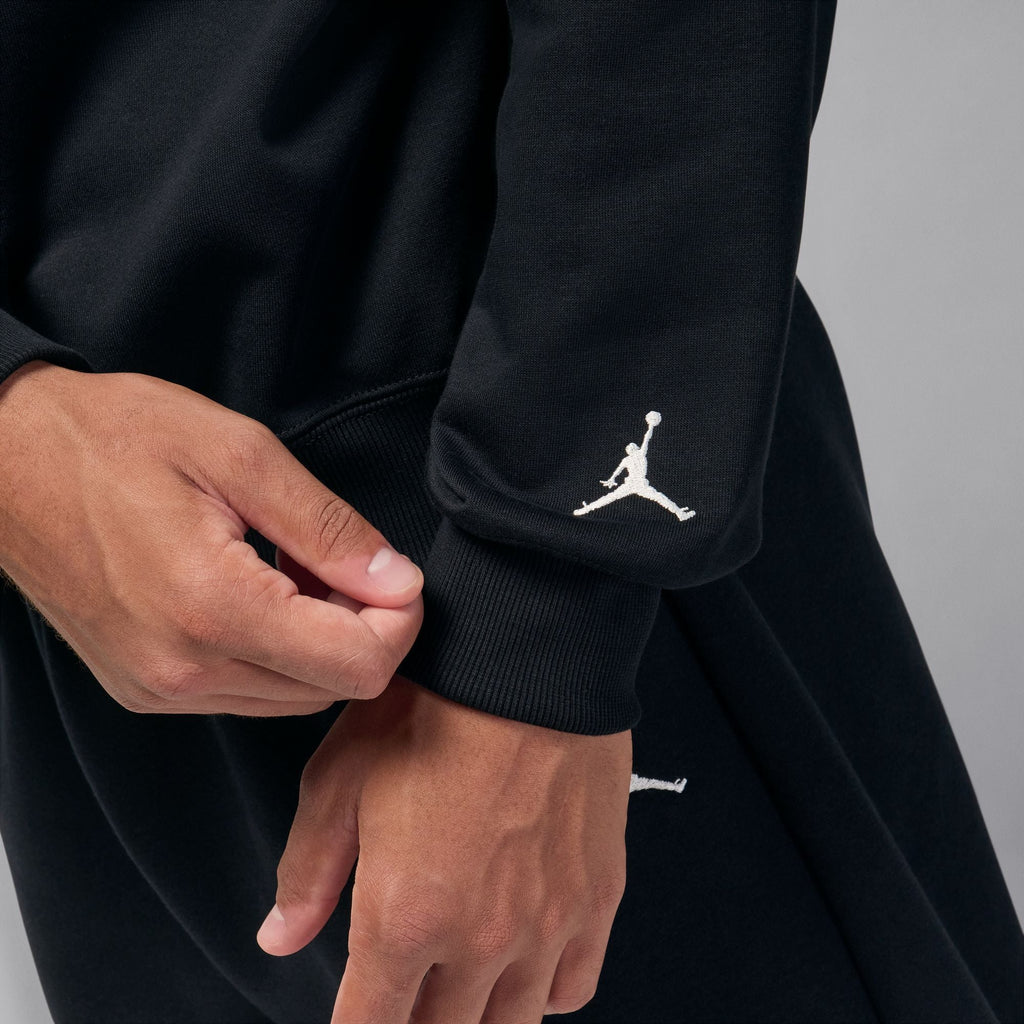 Air Jordan Mens French Terry Realtree Crewneck - Black
